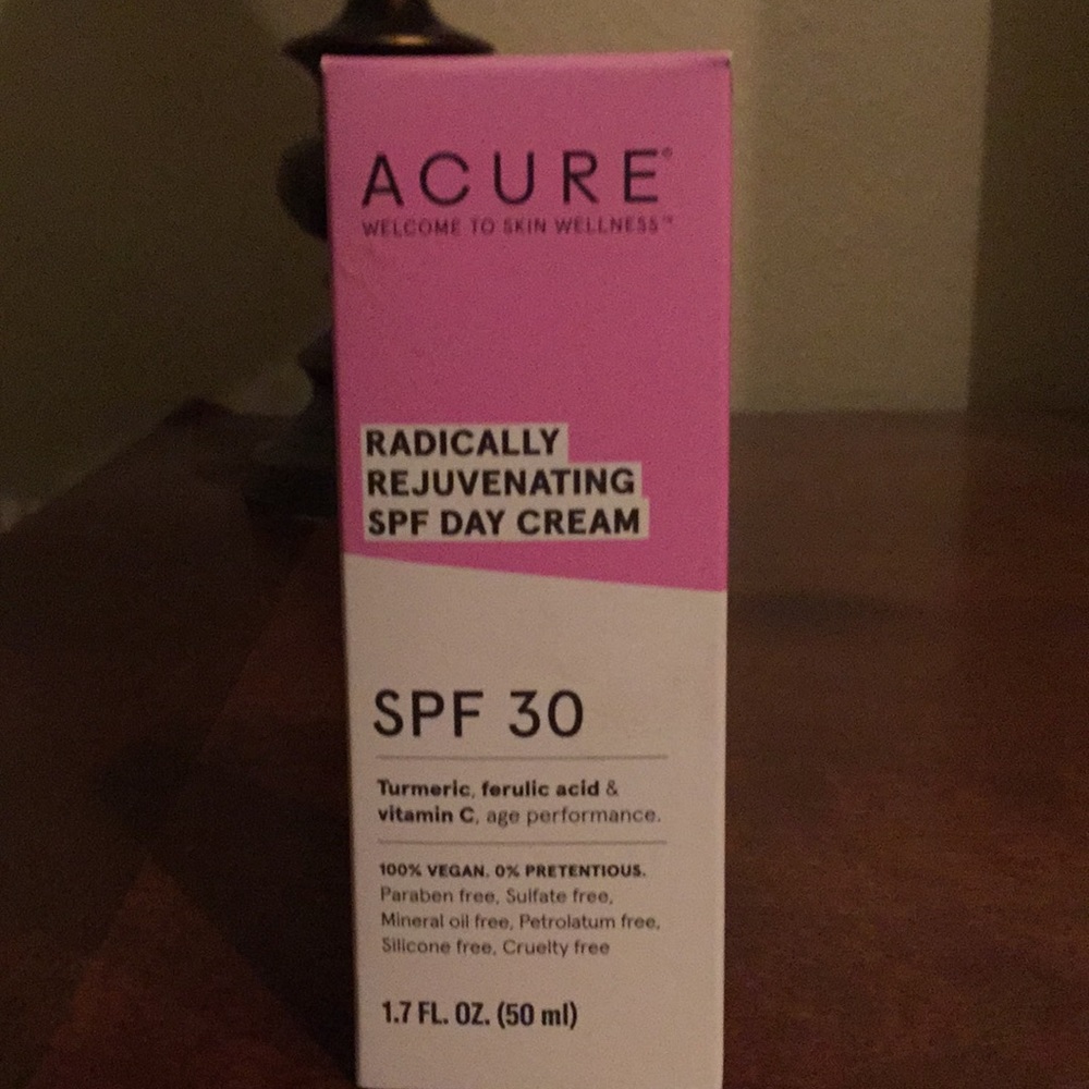 Acure spf 30 mineral face cream